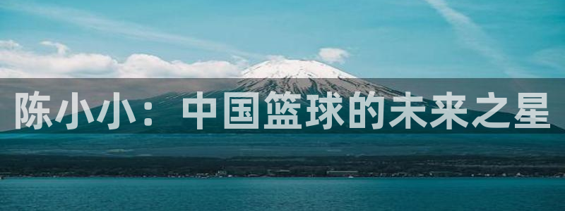 上海五星体育比赛直播：陈小小：中国篮球的未来之星